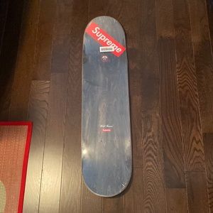 Supreme green delta logo skateboard